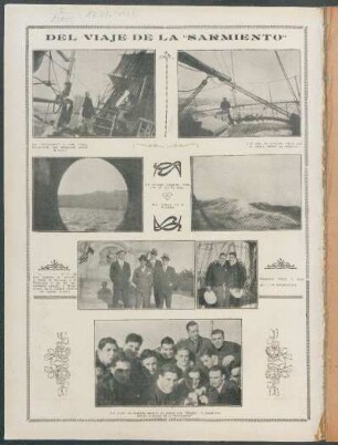 Del viaje de la "Sarmiento"