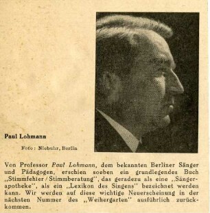 Lohmann, Paul