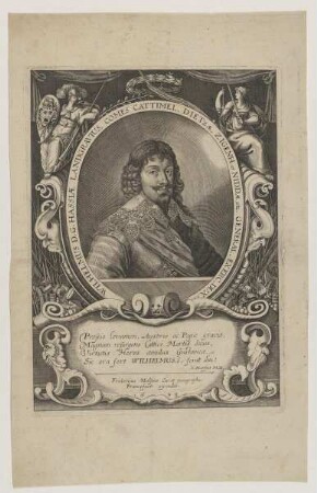 Bildnis des Wilhelmus, Hassia Landgravius