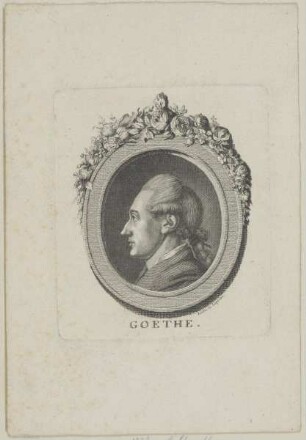 Bildnis des Goethe