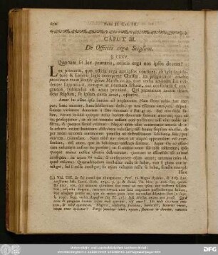 Caput III. De Officiis erga Seipsum.