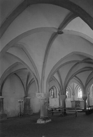 Brandenburg. Dom St. Peter und Paul, Krypta (um 1220) nach Nordosten