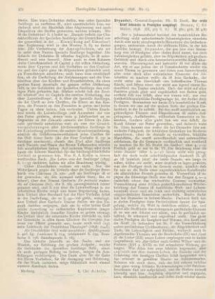 380-381 [Rezension] Dryander, Ernst, Der erste Brief Johannis in Predigten ausgelegt