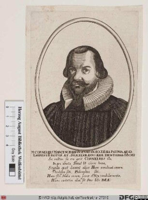 Bildnis Cornelius Marci d. Ä.
