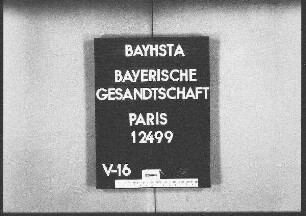 Die Entlassung von meist bayerischen Staatsangehörigen, namentlich von fahnenflüchtigen ehemaligen bayer. Soldaten aus der Fremdenlegion, darin Einzelfälle (Namen nur im Register verzeichnet)