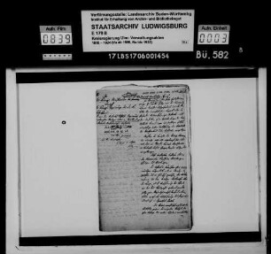 Meldungen der Oberämter über bestehende Viehversicherungsanstalten