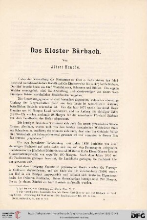53: Das Kloster Bärbach