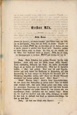 Die Göttin der Vernunft : Trauerspiel in 5 Akten. Bühnenmanuscript