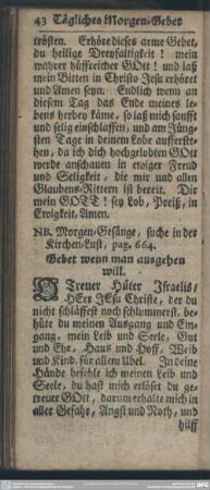 [Tägliche Gebete]