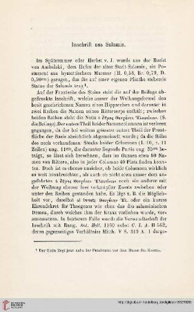 7: Inschrift aus Salamis