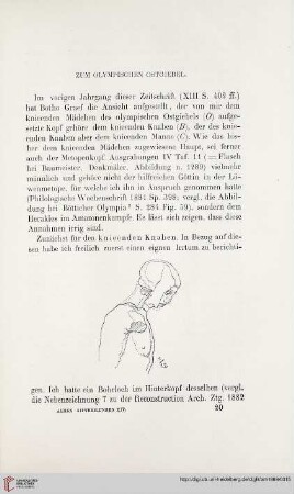 Zum olympischen Ostgiebel