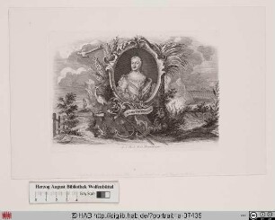 Bildnis Elisabeth Ernestine Antonie, Prinzessin von Sachsen-Meiningen, Äbtissin zu Gandersheim