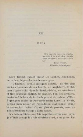 XII. Alicia