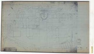Zentralbibliothek der Landbauwissenschaft, Bonn Neubau: Lageplan, 1:500
