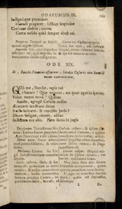 161-175, Ode XIX. - Ode XXIV.