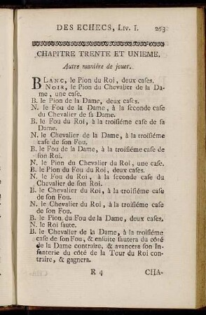 Chapitre Trente Et Unieme