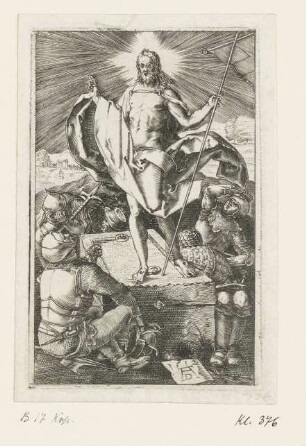 Auferstehung Christi, Blatt 15 der Folge "Passion"