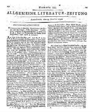 Reuss, J. L.: Handbibliothek fuer Kinder und ihre Lehrer. Bd.1. Ausführlicher christlicher Religionskatechismus. Hildburghausen: Hanisch 1796