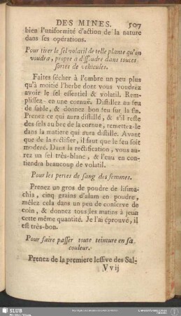 Pour les pertes de sang des femmes
