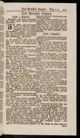 203-204, Der Prophet Haggai.