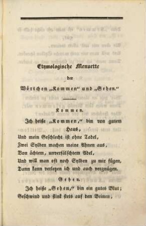 Gesammelte Schriften, 4. Humoristisch-Deklamatorisches. Jocoses. Geselliges, Epigrammatisches und Parodistisches. Papillotten. Magister Zickzack