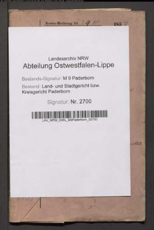 Erblasser: Honervogt, Adolph: