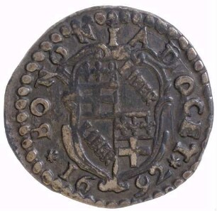 Münze, Carlino, 1692