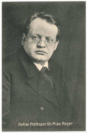 Fotografie von Max Reger (1873-1916)