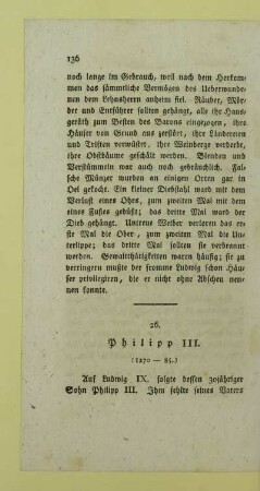 26. Philipp III. (1270-85.)