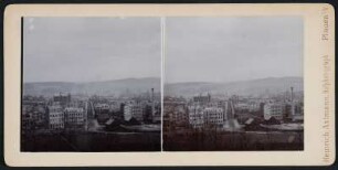 Stadtansicht vom Bärenstein : Plauen. Stadtansicht vom Bärenstein