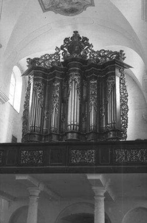 Abensberg: Klosterkirche Barockorgel