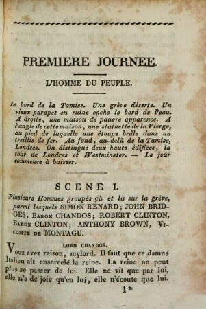 Marie Tudor : drame historique en trois journées