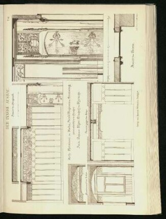 Speisesaal im Hause Arthur Junghans in Schramberg (Württ. Schwarzwald)