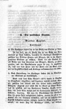 II. Die westlichen Staaten