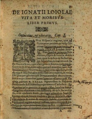 De Vita ... Ignatii Loiolae ... Libri 3