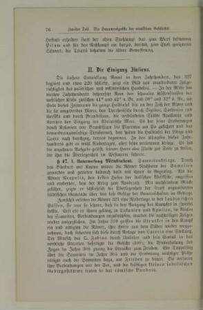 II. Die Einigung Italiens