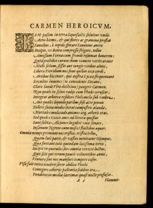 Carmen Heroicum.