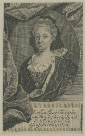 Bildnis der Sophia, Churfürstin von Braunschweig