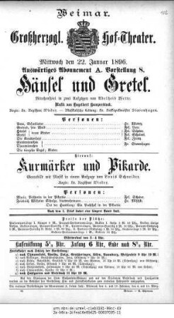 Hänsel und Gretel