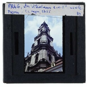 Prag, St. Nikolaus auf der Kleinseite : Turm