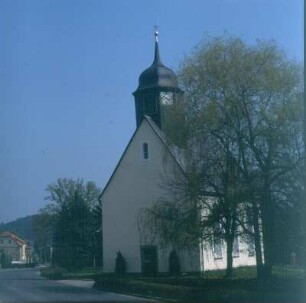 Dorfkirche (1650) : Bahratal-Markersbach. Dorfkirche (1650)