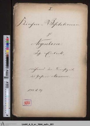 Negenborn: Visitationsakten