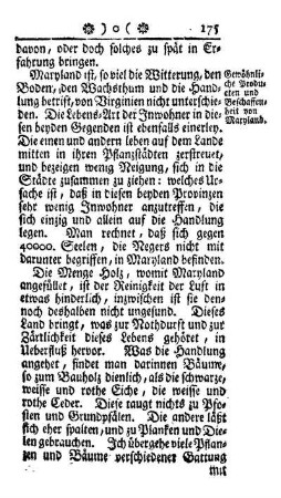 Gewöhnliche Producten und Beschaffenheit von Maryland
