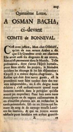 L' Espion Turc A Francfort, Pendant La Diète & le Couronnement de l'Empereur, en 1741., [1,2]