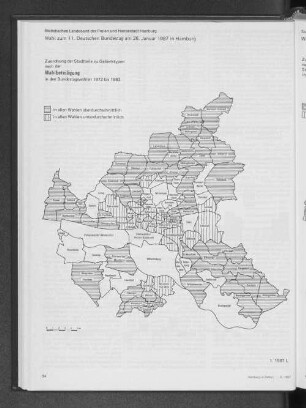 Wahlbeteiligung in den Bundestagswahlen 1972 bis 1983