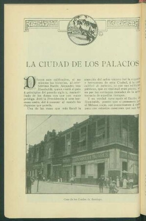 La Ciudad de los Palacios