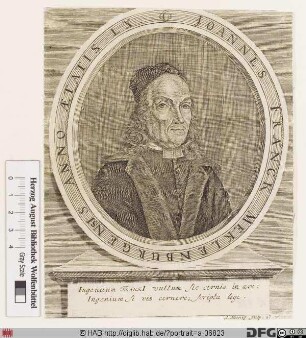 Bildnis Johann Franck