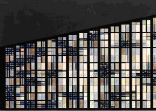 Entwurf für eine Fensterwand der Jakobus-Kirche in Kassel-Bettenhausen