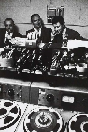 Der Sänger und Entertainer Eddie Fisher