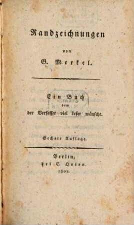 Randzeichnungen